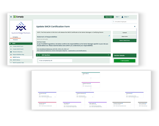 Comply SMCR Screenshot