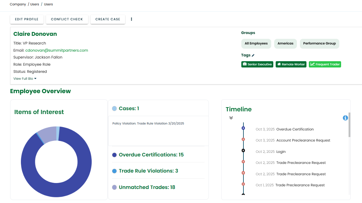 Comply Employee360 Screenshot
