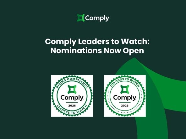 Comply Leaders to Watch: Nominations Now Open