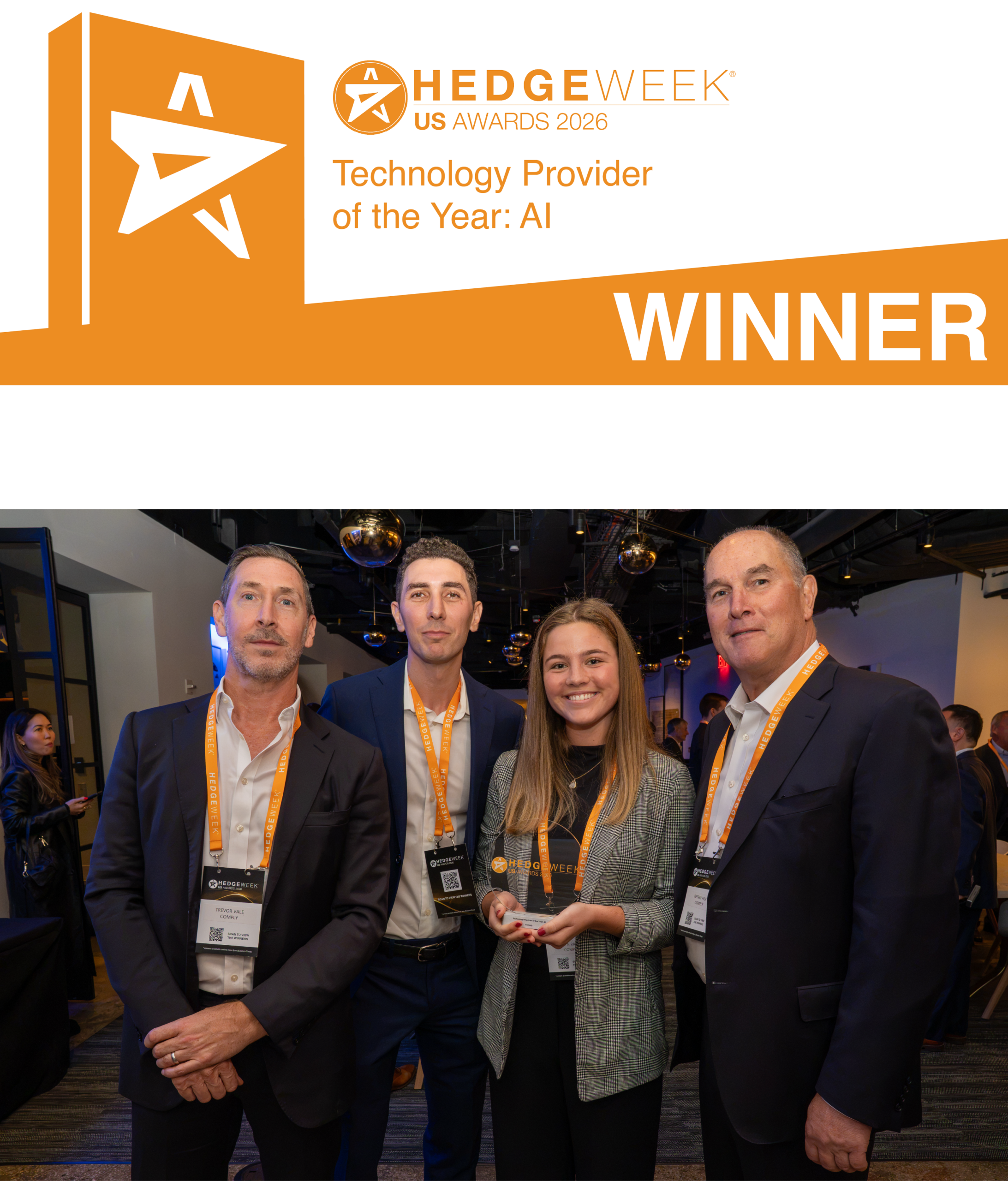 Hedgeweek US Award for Technology of the Year AI
